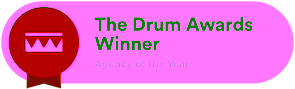 The Drum Awards Agency of the Year winner logo